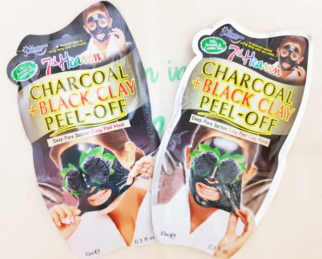 Charcoal + Black Clay Peel-Off Mask 7th heaven masca de față peel-off cu cărbune și nămol negru