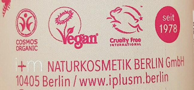 I+m Naturkosmetik Berlin vegan cruelty-free cosmos organic seit 1978 narah I+m Naturkosmetik Berlin vegan cruelty-free cosmos organic narah seit 1978