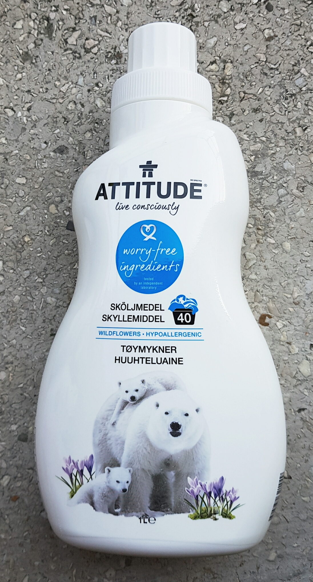 Balsam de rufe Attitude - flori de câmp
Attitude vegan Cruelty-free ecologo