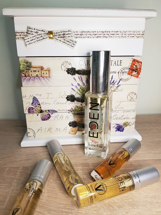 EDEN Perfumes variante etice, parfumuri vegane și cruelty-free, alternative vegane ale parfumurilor celebre Paco Rabbane Lancome Armani Guerlain 