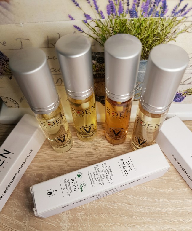 EDEN Perfumes variante etice, parfumuri vegane și cruelty-free, alternative vegane ale parfumurilor celebre Paco Rabbane Lancome Armani Guerlain 