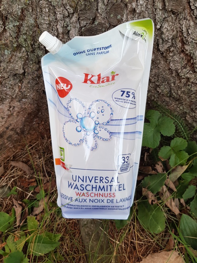 Klar detergent lichid nuci de săpun vegan și cruelty-free fără parfum