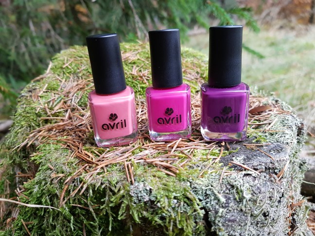 Ojă 7 free Avril Pourpre Vânătă Roz Patinat vegan netestat pe animale Ojă 7 free Avril Pourpre Vânătă Roz Patinat vegan netestat pe animale