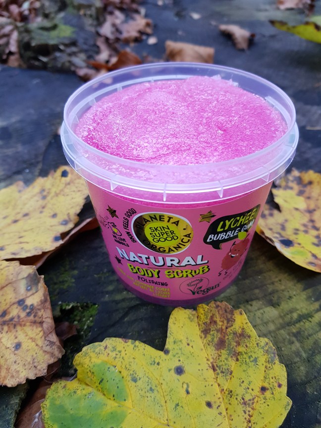 Planeta Organica geluri de duș loțiuni de corp scruburi exfoliante vegan cruelty-free Lychee Bubble Gum Planeta Organica geluri de duș loțiuni de corp scruburi exfoliante vegan cruelty-free Lychee Bubble Gum